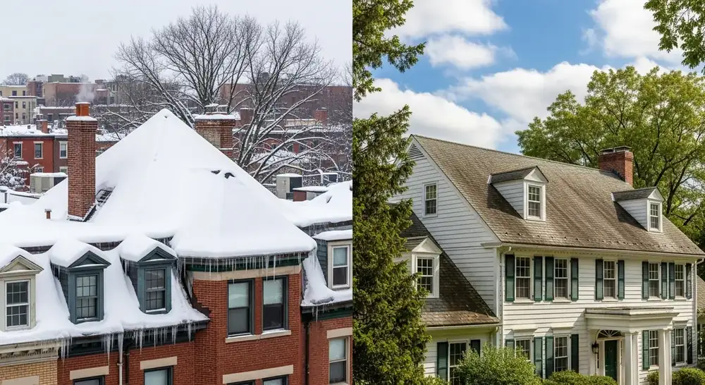 Regional roofing differences between North Jersey and Virginia