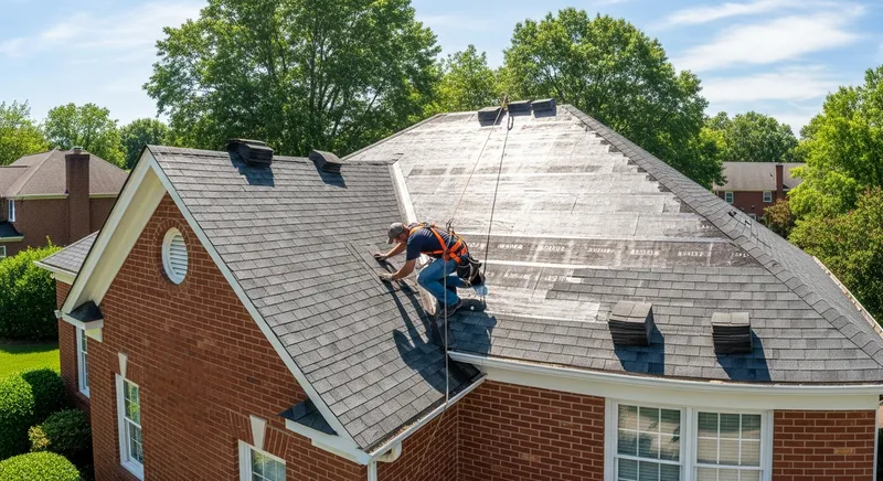 Professional roof repair services in Reston Virginia