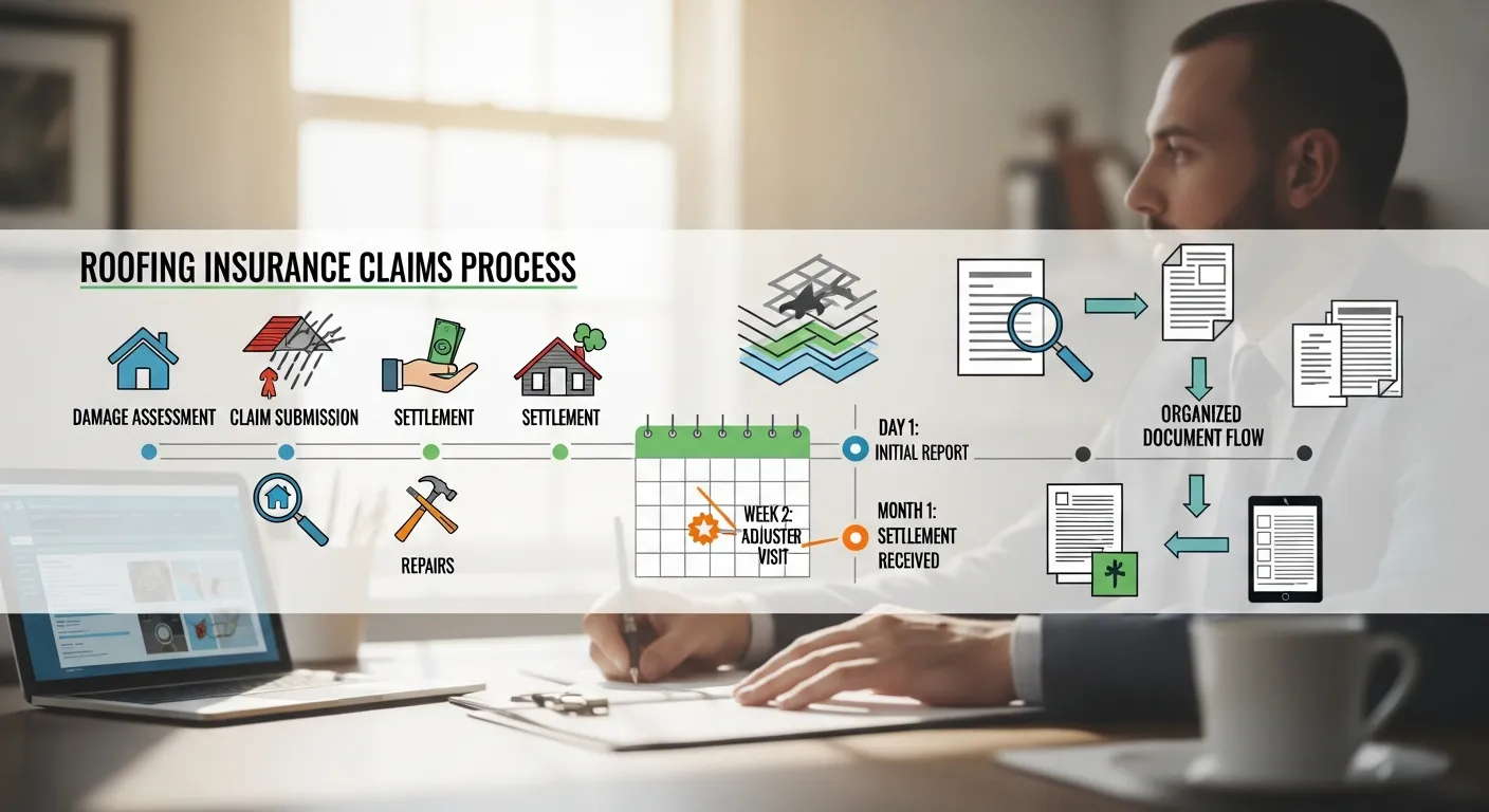 Roof insurance claims timeline for Fairfax County homeowners