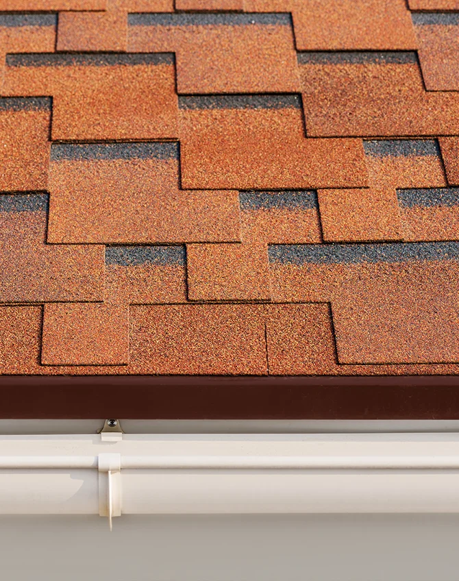 Beautiful composition shingle roof increasing home value