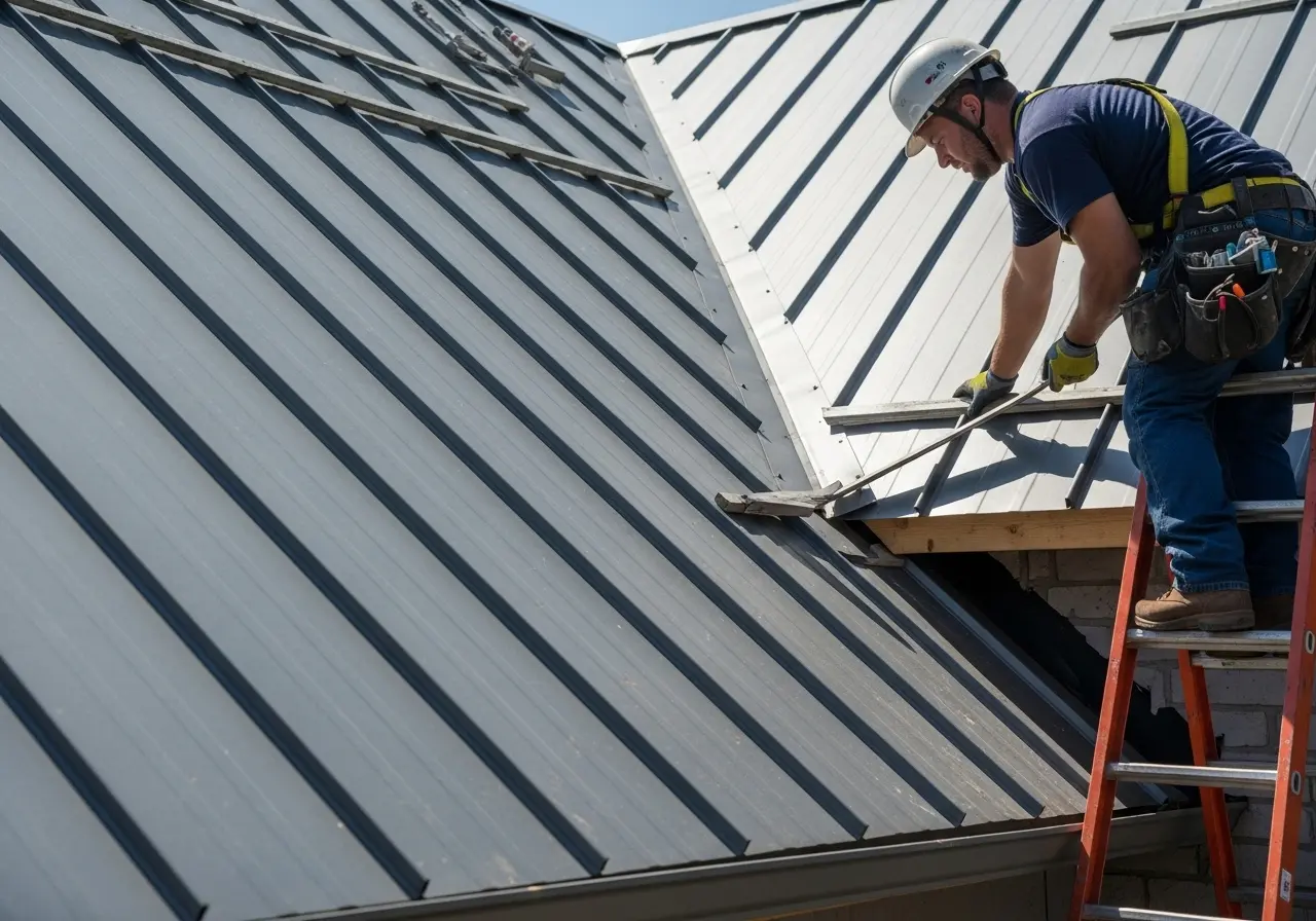 Different roof types requiring specific repair approaches