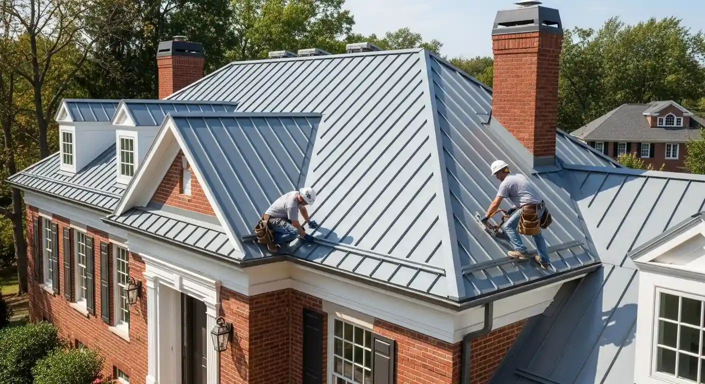 Metal roof installation Vienna VA