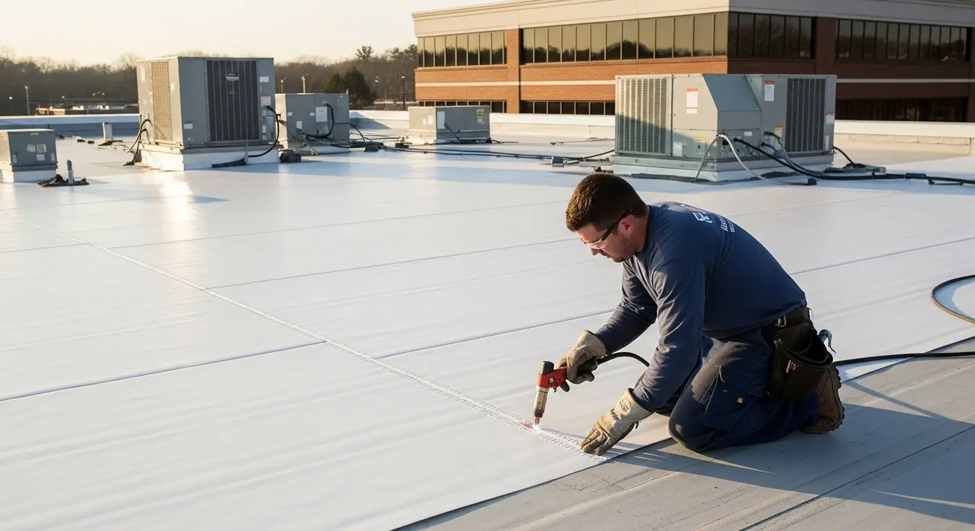 TPO roofing installation Vienna VA